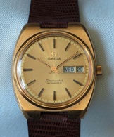 Omega Seamaster Day/Date auto -Seahorse back